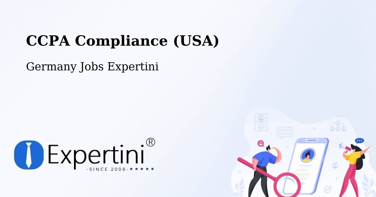 CCPA Privacy Rights & Compliance Notice – Riesa - Germany Jobs Expertini